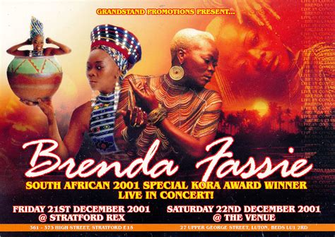  Brenda Fassie Live at Helsingin Jäähalli: Esiintyjästä, Joka Tuli Taivaasta!